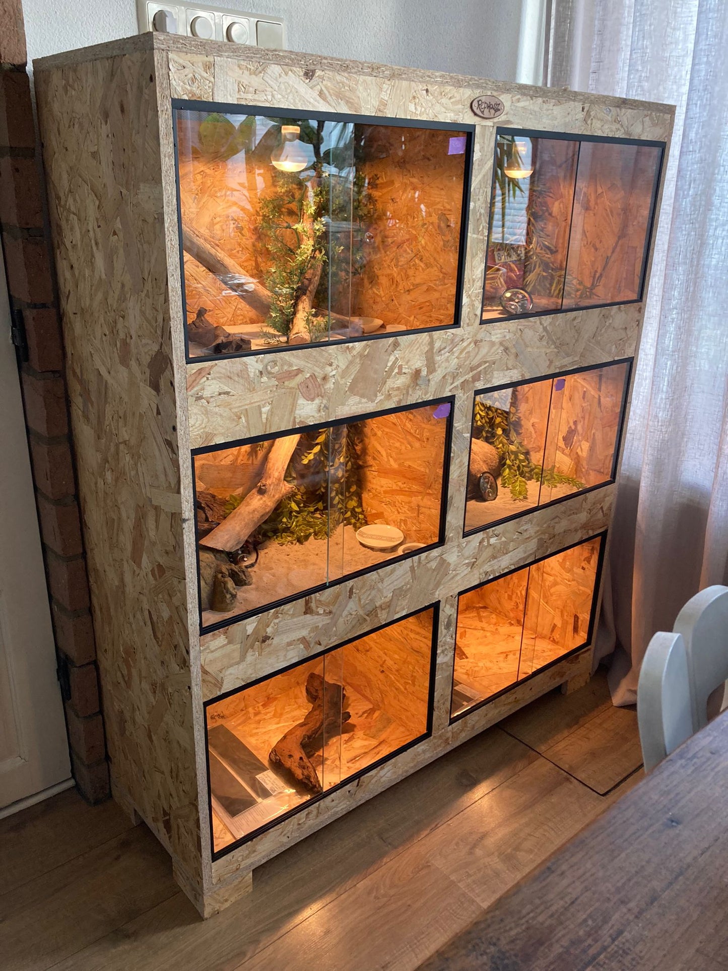 OSB3 terrarium